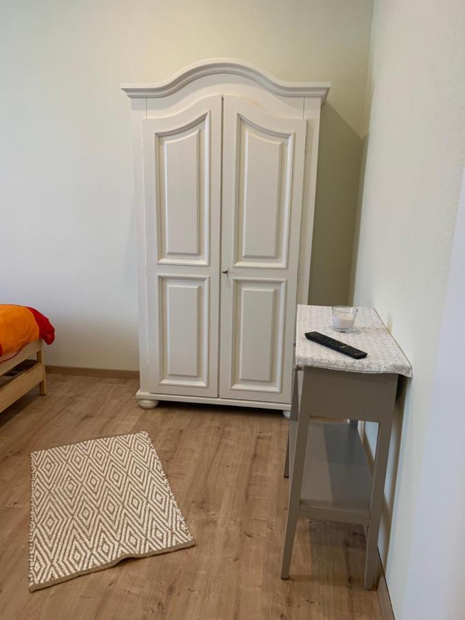 Die Senfbude - Wunderschoene Apartments Fuer 4 Personen Mit Terrasse & Stellplatz 莱比锡 外观 照片